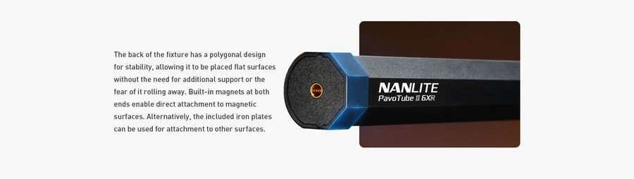 Nanlite PavoTube II 6XR LED RGBWW Pixel Tube Light by  in  - EC MALL