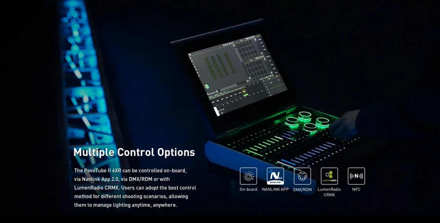 Nanlite PavoTube II 6XR LED RGBWW Pixel Tube Light by  in  - EC MALL