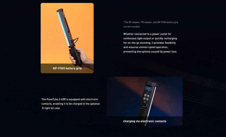 Nanlite PavoTube II 6XR LED RGBWW Pixel Tube Light by  in  - EC MALL