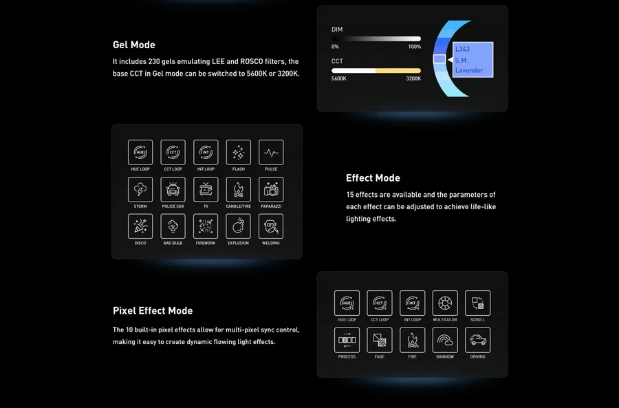 Nanlite PavoTube II 6XR LED RGBWW Pixel Tube Light by  in  - EC MALL