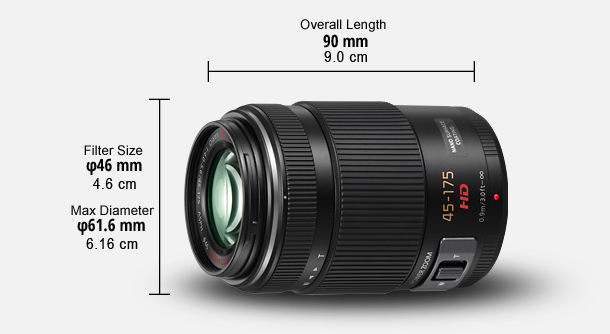 Panasonic Lumix G X Vario PZ 45-175mm f/4-5.6 ASPH. POWER O.I.S. by  in  - EC MALL