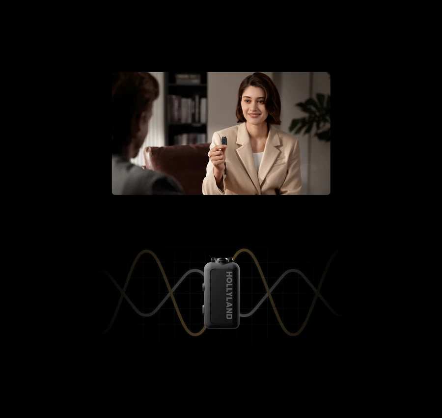 HollyLand Lark Max 2 Wireless Microphone by  in  - EC MALL