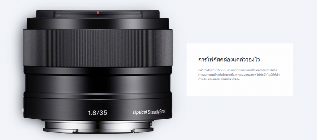 Sony E 35mm f/1.8 OSS by in - EC MALL