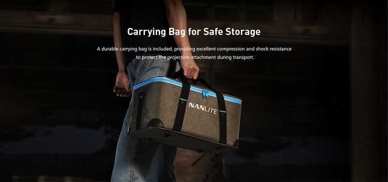 Nanlite  Bowens Mount Projection Attachment 25°-45° by  in  - EC MALL