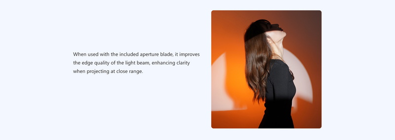 Nanlite  Bowens Mount Projection Attachment 25°-45° by  in  - EC MALL