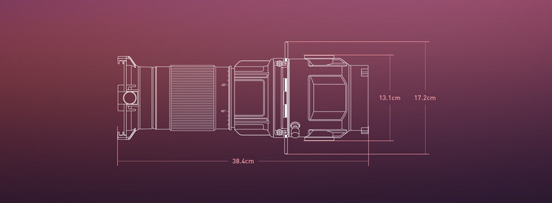 Nanlite  Bowens Mount Projection Attachment 25°-45° by  in  - EC MALL