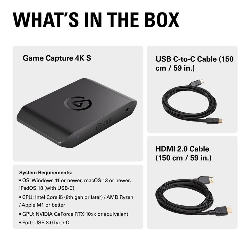 Elgato Game Capture 4K S by  in  - EC MALL