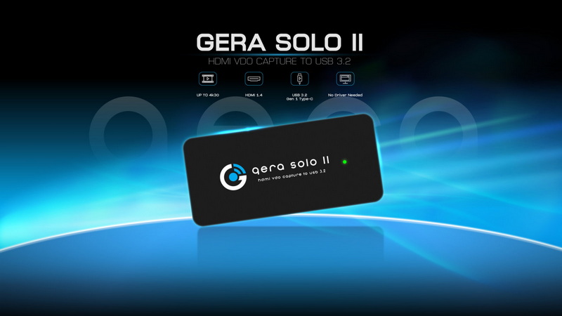 Gera Solo II 4K HDMI To USB3.2 Capture Card by  in  - EC MALL