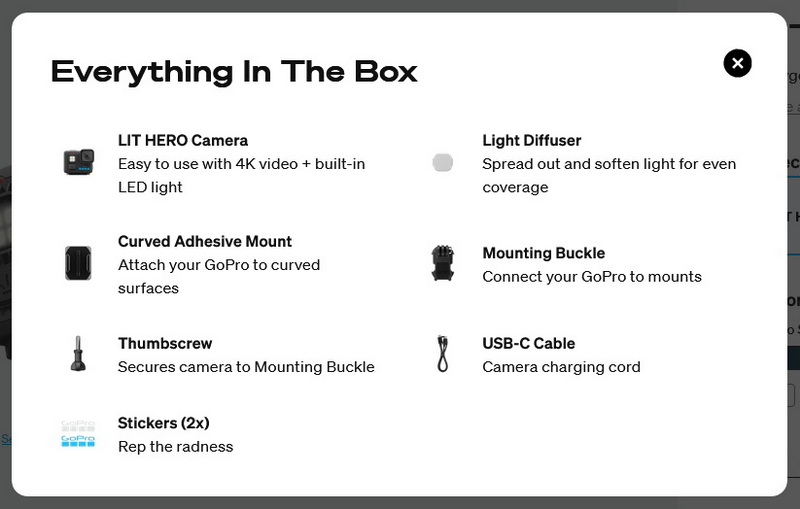 GoPro Lit HERO Action Cam by  in  - EC MALL