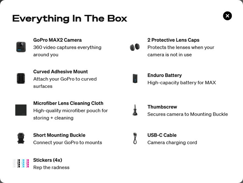 GoPro MAX2 360 8K True by  in  - EC MALL