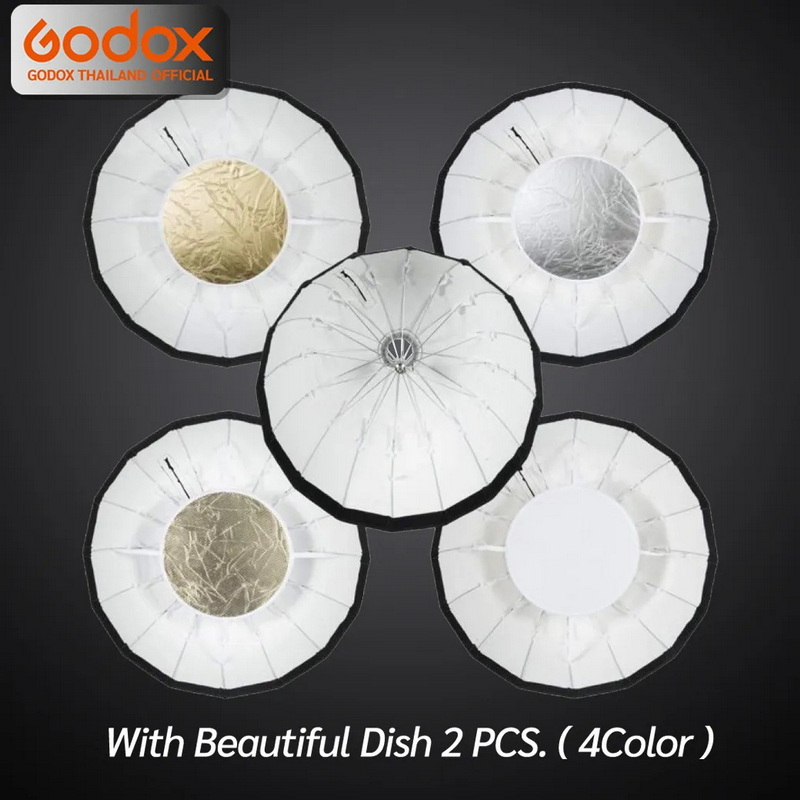 Godox Softbox AD-S65W White Parabolic 65cm with Grid by  in  - EC MALL
