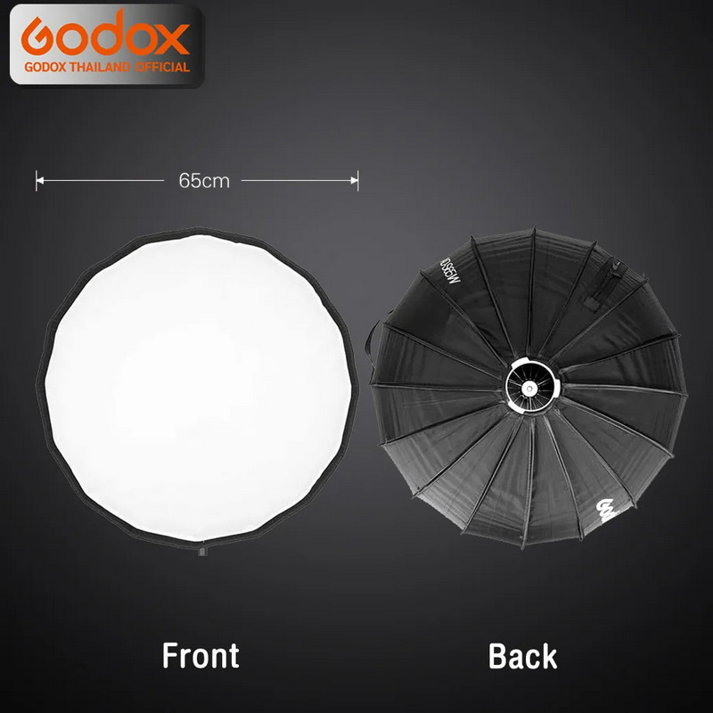 Godox Softbox AD-S65W White Parabolic 65cm with Grid by  in  - EC MALL