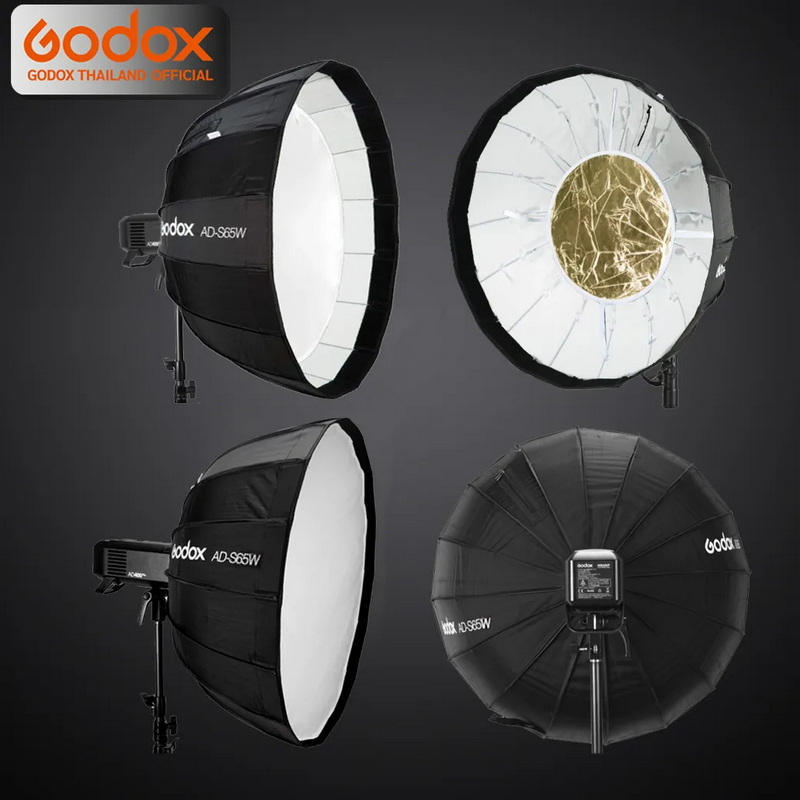 Godox Softbox AD-S65W White Parabolic 65cm with Grid by  in  - EC MALL