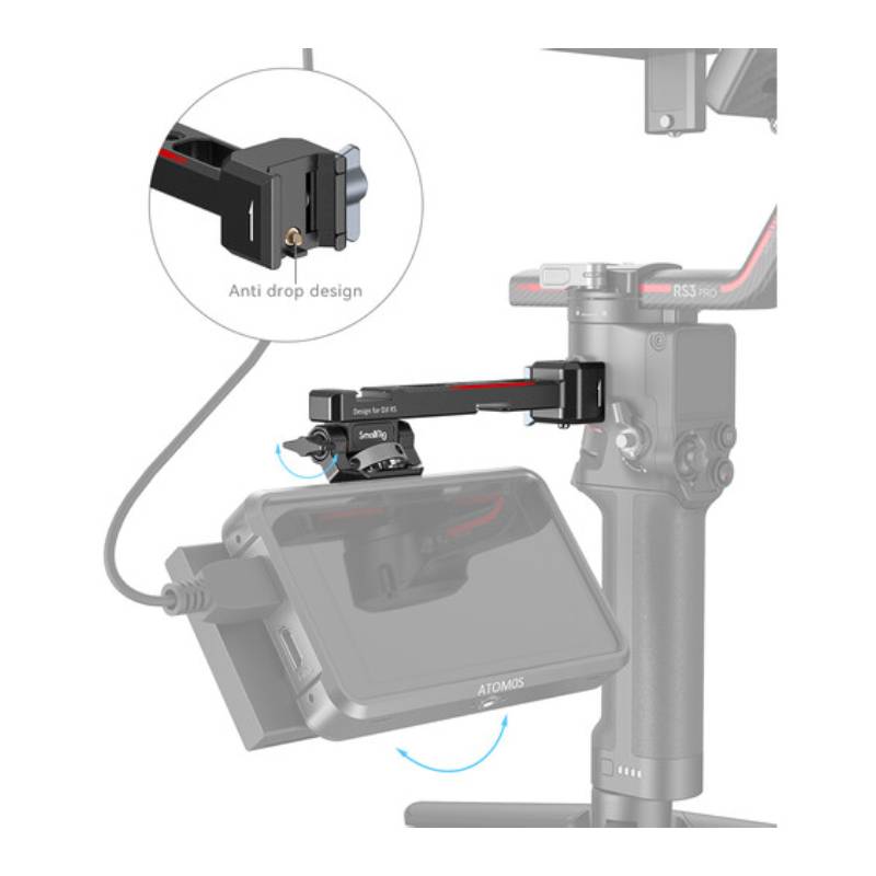 SmallRig Monitor Mounting Support with NATO Clamp for DJI Gimbal by  in  - EC MALL