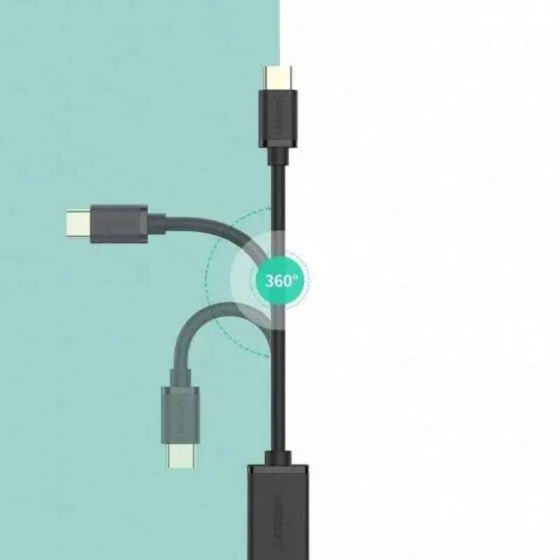 Ugreen 30701 USB-C Male to USB 3.0 A Female Cable Black by  in  - EC MALL