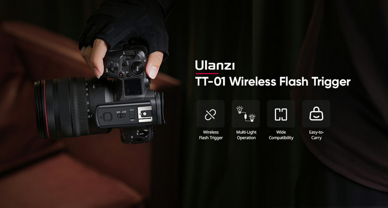 Ulanzi TT01 Wireless Flash Trigger by  in  - EC MALL