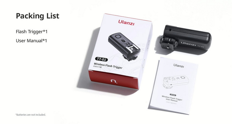 Ulanzi TT01 Wireless Flash Trigger by  in  - EC MALL