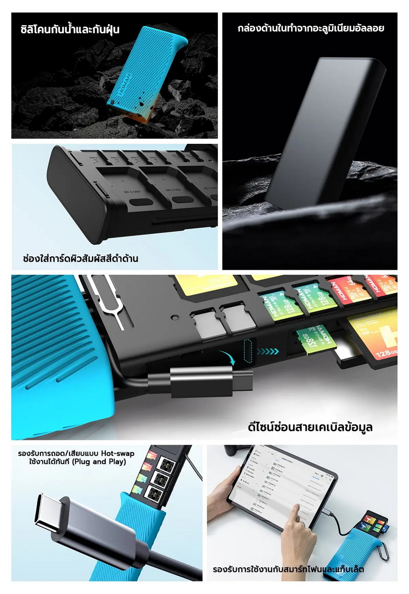 HOMAN Multifunctional High-Speed Card Reader Type B by  in  - EC MALL