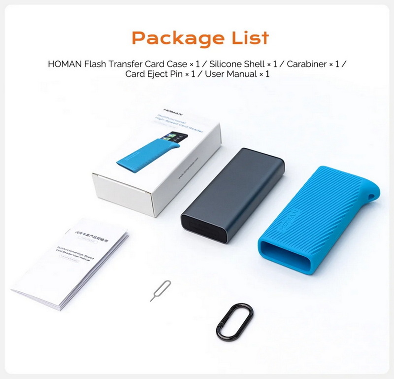 HOMAN Multifunctional High-Speed Card Reader Type B by  in  - EC MALL