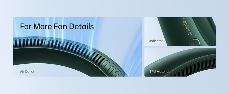 Jisulife Neck Fan Life 3 (FA14) พัดลมคล้องคอ by  in  - EC MALL