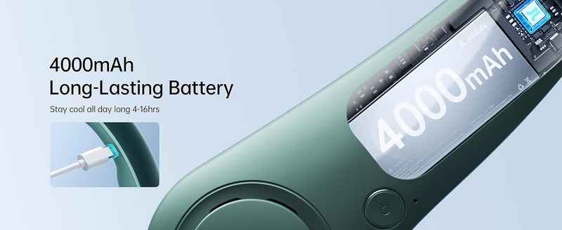 Jisulife Neck Fan Life 3 (FA14) พัดลมคล้องคอ by  in  - EC MALL