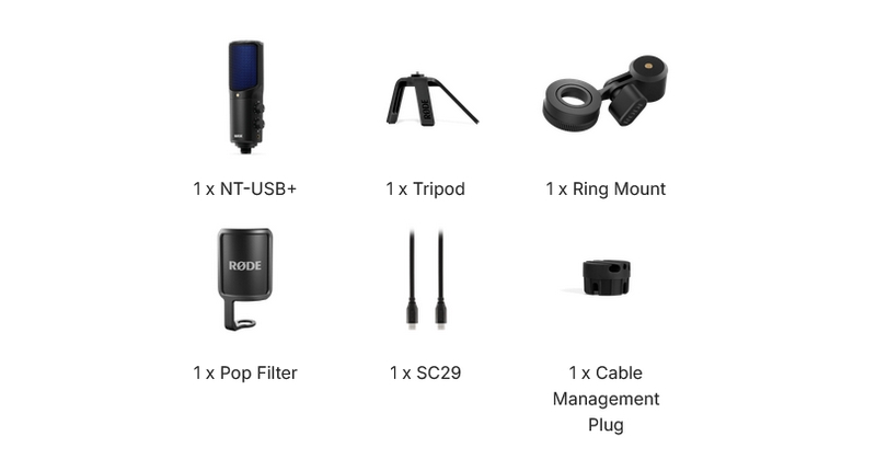 Rode NT-USB+ Professional USB Microphone by  in  - EC MALL
