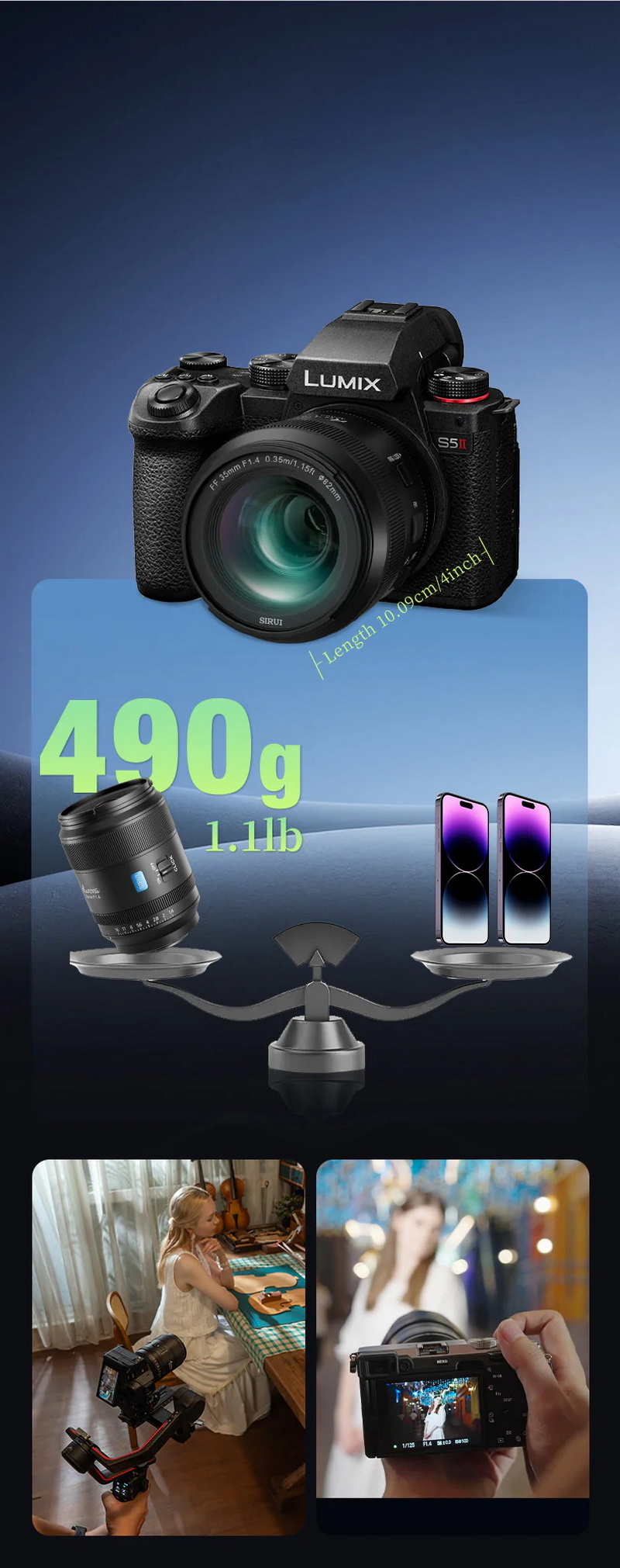 Sirui Aurora 35mm f/1.4 Autofocus Lens by  in  - EC MALL