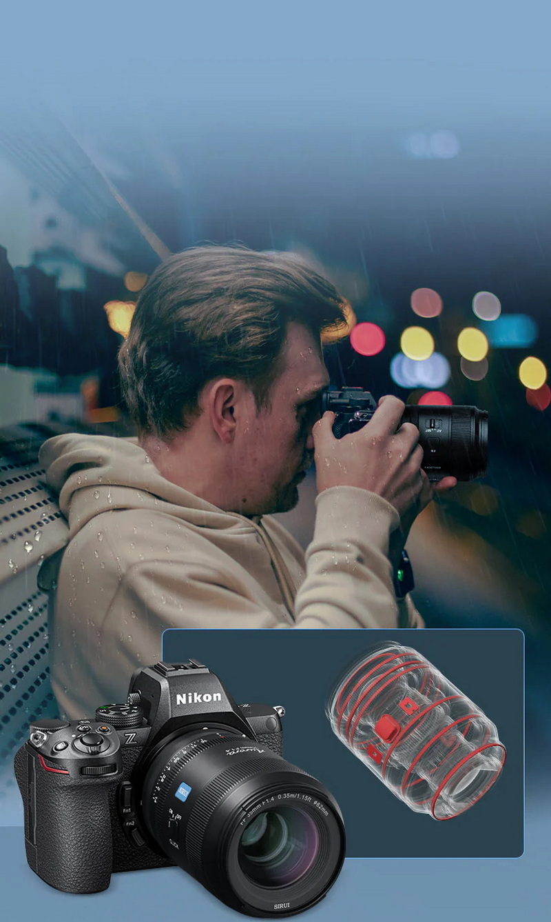 Sirui Aurora 35mm f/1.4 Autofocus Lens by  in  - EC MALL