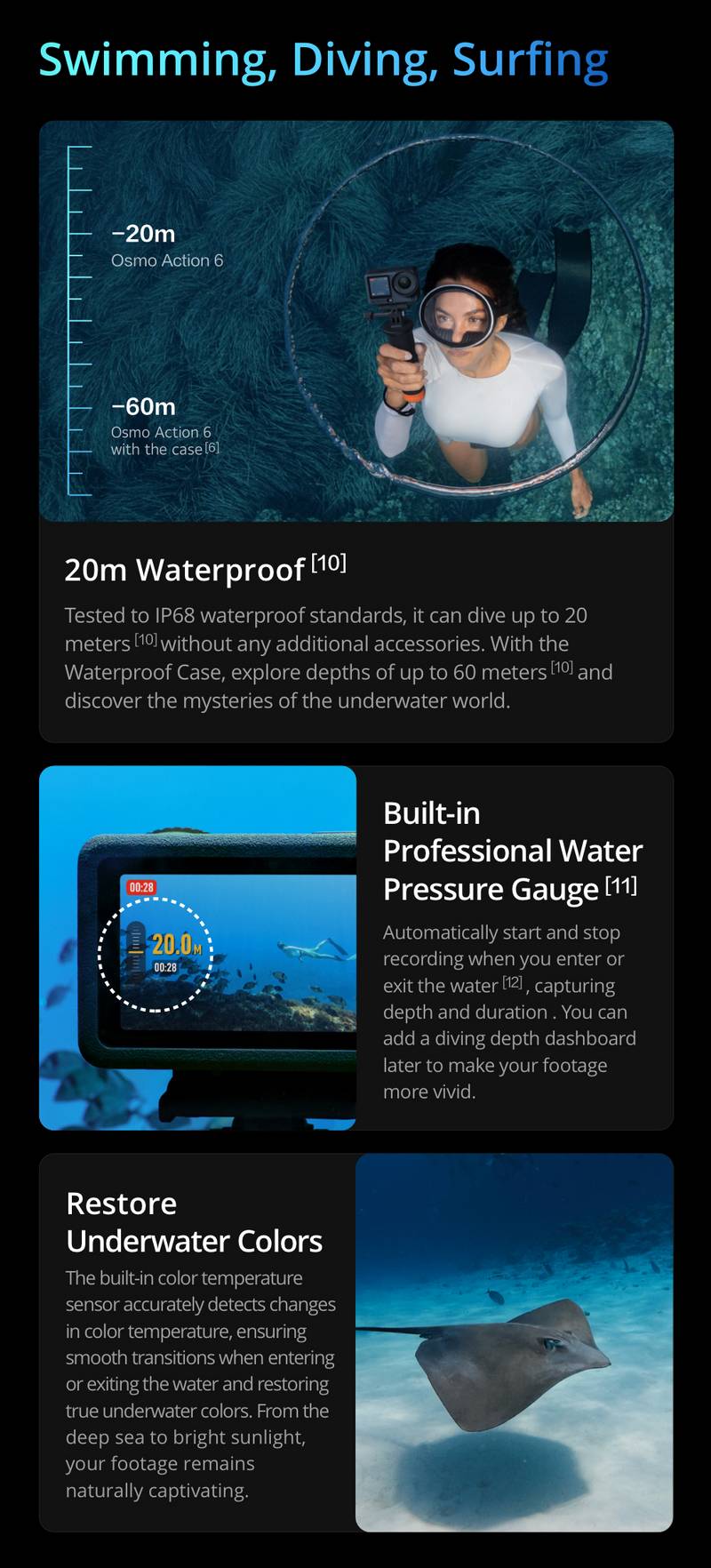 DJI Osmo Action 6 Action Camera by  in  - EC MALL