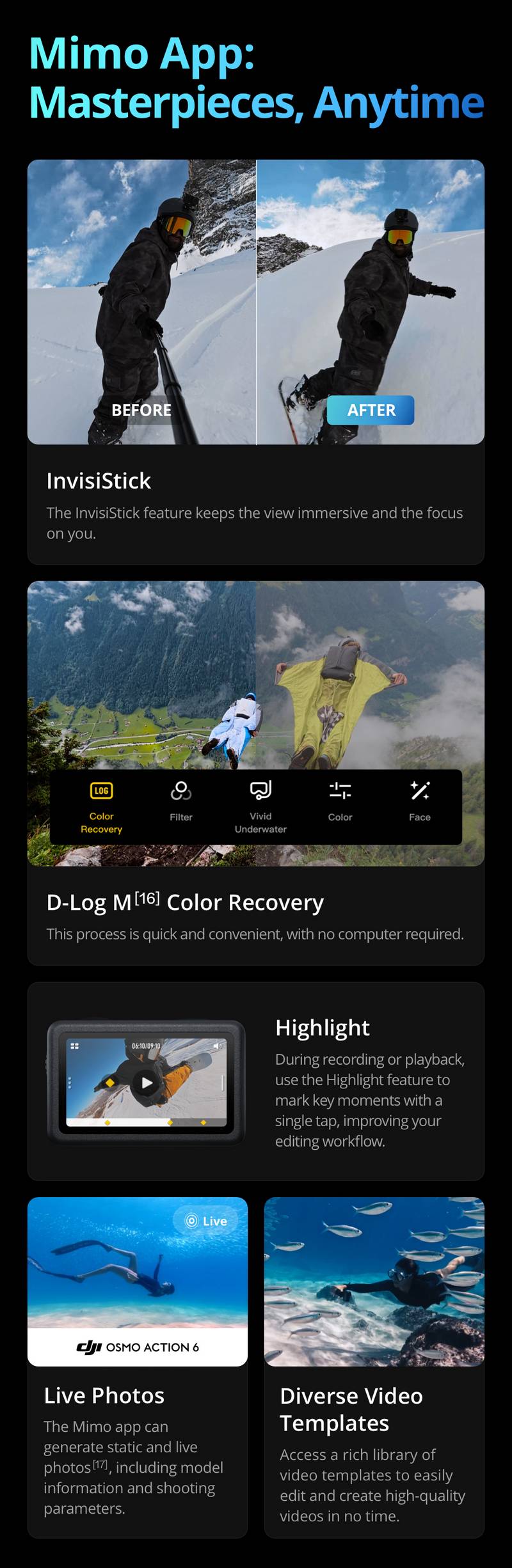 DJI Osmo Action 6 Action Camera by  in  - EC MALL