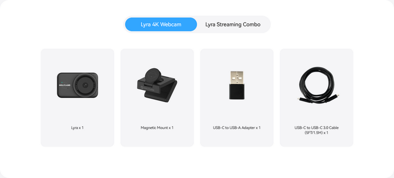 Hollyland Lyra 4K UHD Webcam by  in  - EC MALL