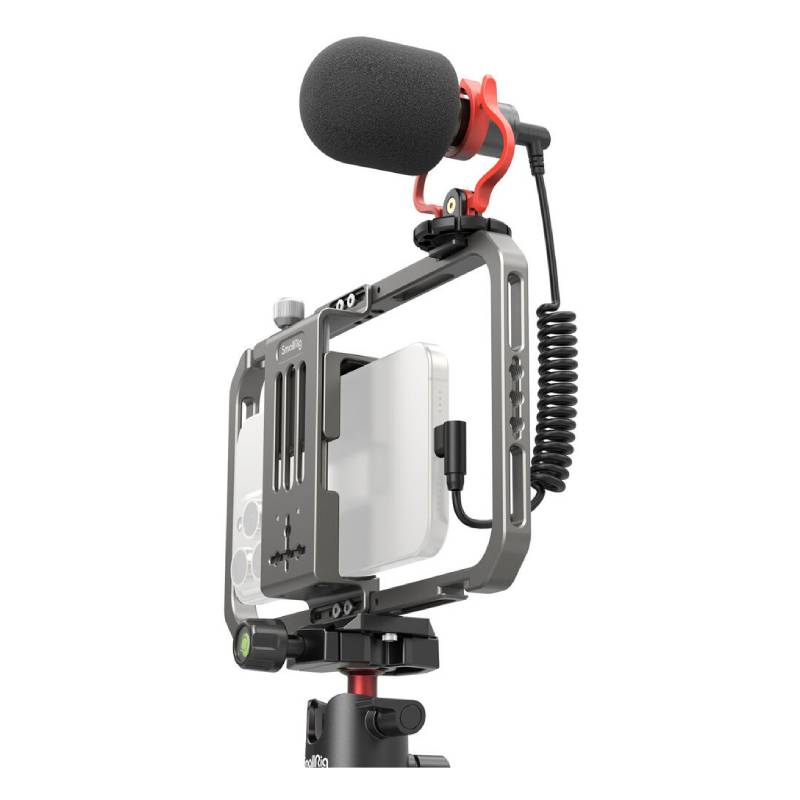 SmallRig 3384C All-in-One Video Kit For Smartphone Creators with Audio and Lighting System by  in  - EC MALL