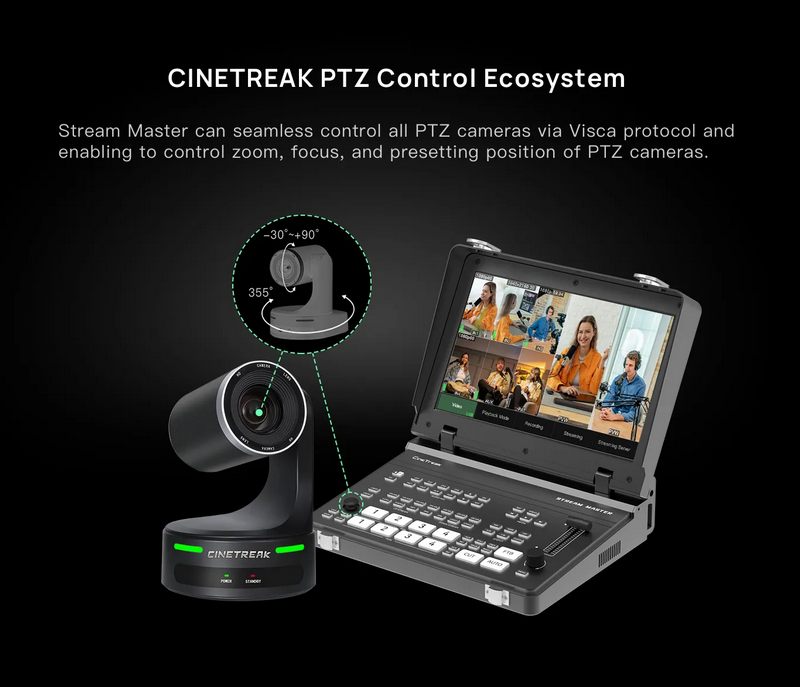 CineTreak Stream Master Video Switcher by  in  - EC MALL