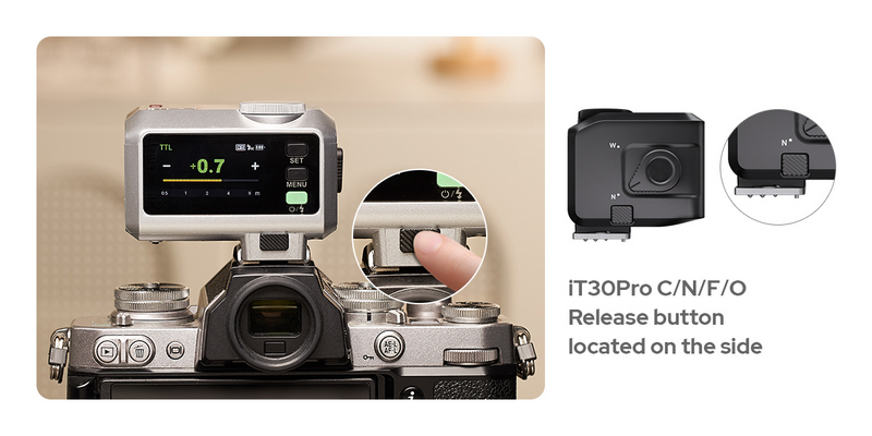 Godox iT30Pro TTL 2.4G Wireless Pocket Flash สําหรับ Canon Nikon Sony Fuji Olympus by  in  - EC MALL