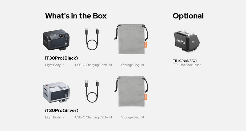 Godox iT30Pro TTL 2.4G Wireless Pocket Flash สําหรับ Canon Nikon Sony Fuji Olympus by  in  - EC MALL