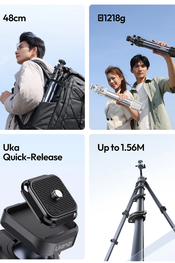 Ulanzi OMBRA II Travel Tripod by  in  - EC MALL