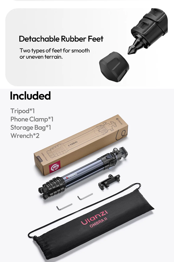 Ulanzi OMBRA II Travel Tripod by  in  - EC MALL