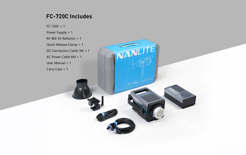 Nanlite FC720C LED RGBW Spot Light by  in  - EC MALL