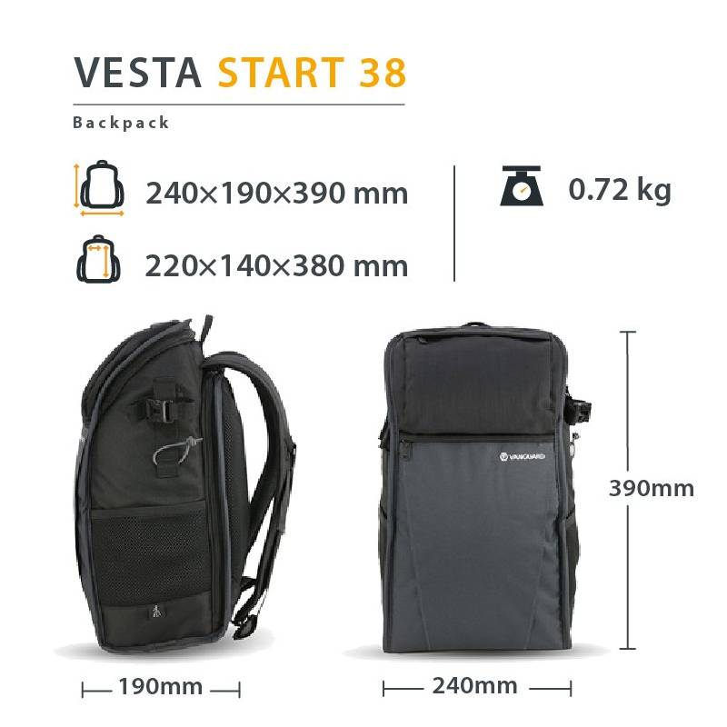 Vanguard Vesta Start 38 Backpack by  in  - EC MALL