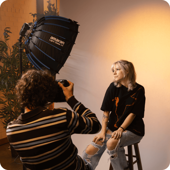 Amaran Halo 100x Bi-Color LED Monolight by  in  - EC MALL