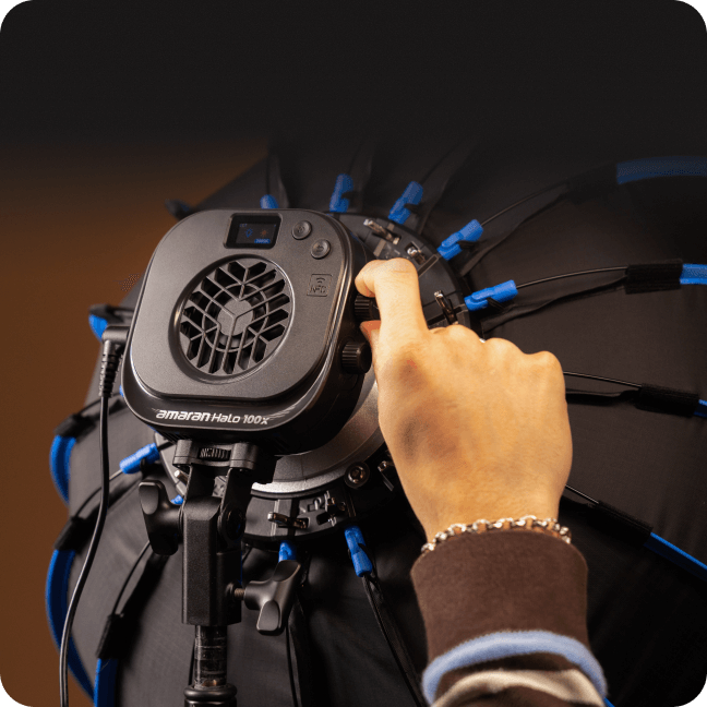 Amaran Halo 100x Bi-Color LED Monolight by  in  - EC MALL