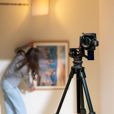 Manfrotto ONE Hybrid Aluminum Tripod with 500X Fluid Head by  in  - EC MALL