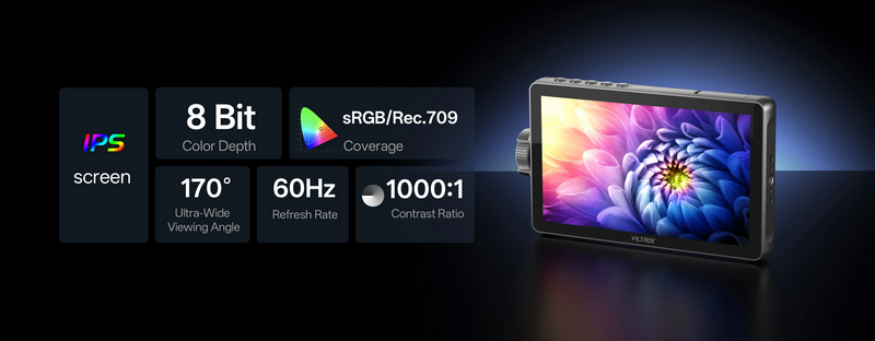 Viltrox DC-A1 2800 Nits 7-Inch Camera Monitor by  in  - EC MALL