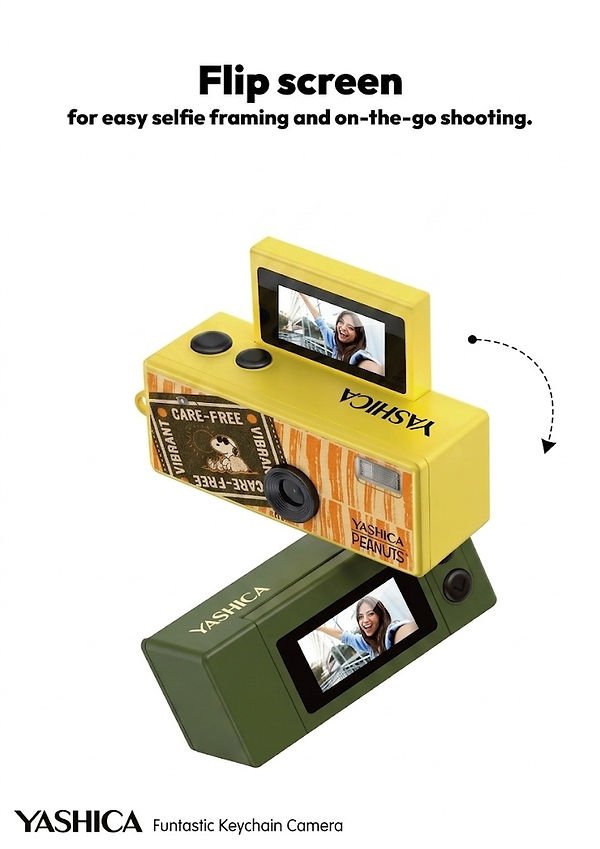 YASHICA Funtastic Keychain Camera (กล้องดิจิตอลจิ๋ว Yashica) by  in  - EC MALL