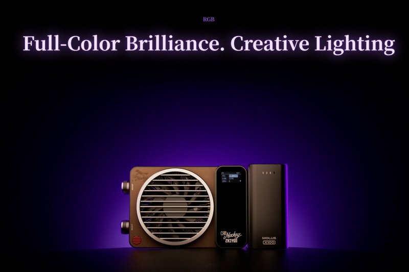 Zhiyun MOLUS X100 RGB COB Light by in - EC MALL