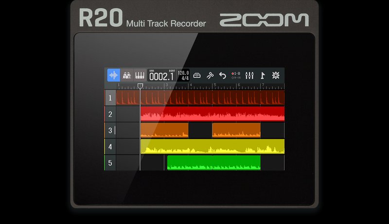 Zoom R20 Multi Track Recorder by  in  - EC MALL