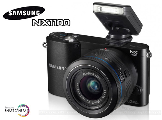 เปิดตัวอย่างไม่เป็นทางการ Samsung NX1100