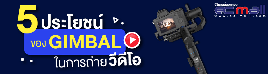 คู่มือเลือกไม้กันสั่น (Gimbal) ให้เหมาะกับงานถ่ายของคุณ – มือถือและกล้อง