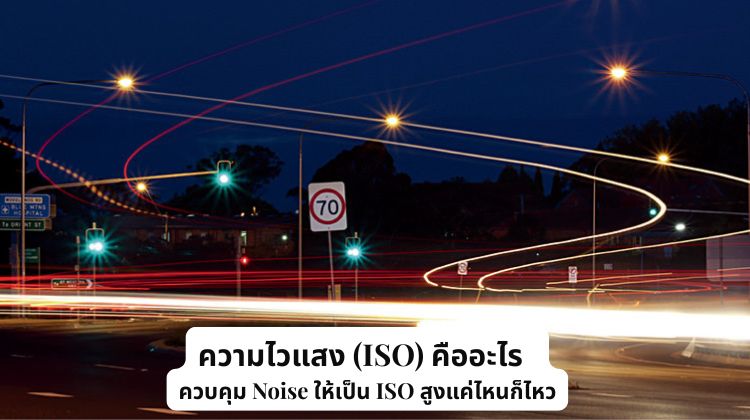 ความไวแสง (ISO) คืออะไร : ควบคุม Noise ให้เป็น ISO สูงแค่ไหนก็ไหว