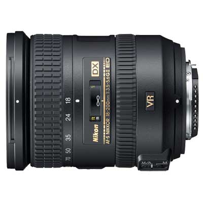 Nikon AF-S DX NIKKOR 18-200mm f/3.5-5.6G IF-ED VR II Zoom - EC MALL